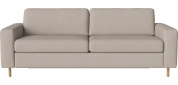 Scandinavia sofa bed 3 seater w. integrated wheels Bolia диван 01-402-33_00207
