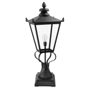 WSLN1-BLACK Elstead Wilmslow уличный фонарь на пьедестале с классическим многогранным корпусом