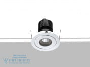 SLOT 10 Встраиваемый светодиодный прожектор из анодированного алюминия Flexalighting