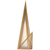 настенное бра в геометрической треугольной раме