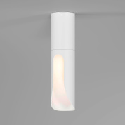 накладной потолочный цилиндрический акцентный светильник с вертикальным световым окном