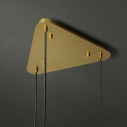 потолочный светильник с круглым основанием для подвесов