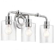 Gunnison 24" 3 Light Vanity Light Chrome настенный светильник 45666CH Kichler