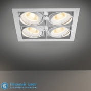 Multiple for 4x LED GE встраиваемый в потолок светильник Modular