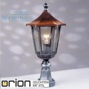 Уличный светильник Orion Hermine AL 11K/82513/A schwarz-silber