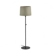 64313-43 SAMBA BLACK FLOOR LAMP GREEN RIBBONED LAMPSHADE ø4 торшер Faro barcelona