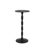 2811-1000 Pedestal Design House Stockholm Приставной столик на изящной ножке чёрного цвета