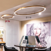 Metal Lux Orbita PL Led 76 малый потолочный светильник led золотой 269.380.05