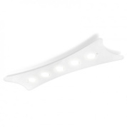 Metal Lux Manta PL 5L Linear потолочный светильник на 5 ламп чёрный 264.305.03