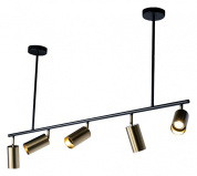 подвесной светильник с поворотными цилиндрическими плафонами