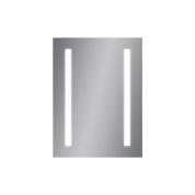 зеркало с подсветкой настенное прямоугольное