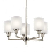 Lynn Haven 5 Light Chandelier Brushed Nickel люстра 52283NI Kichler