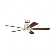 52" Lucian Elite Fan Brushed Nickel люстра-вентилятор 330000NI Kichler