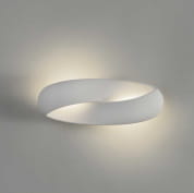 ACB Iluminacion Norma 16/3546-28 Бра Текстурированный белый, LED 2x6W 3000K 840lm, Встроенный светодиод