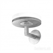 Kolarz Solis 6020.60150 настенный светильник сусальное серебро ширина 25cm высота 20cm 1 лампа gx53
