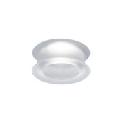 встраиваемый спот белый с кольцевым корпусом