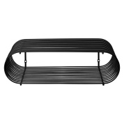 503290050081 CURVA AYTM Настенная полка из металла золотого оттенка высотой 12 см