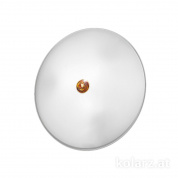 Kolarz Centro 0314.U14.3/aq40 потолочный светильник золото 24 карата белый ø54cm высота 8cm 4 лампы e27