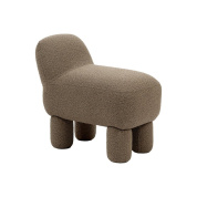 2830-0600 Lulu Design House Stockholm Пуф коричневого цвета с округлыми ножками