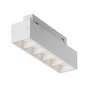 трековый светильник белого цвета с направленным световым потоком для магнитного трека GRAVITY 35mm