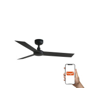 потолочный вентилятор черный без подсветки