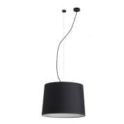 64314-56 Faro CONGA Black/black pendant lamp ø450 потолочный светильник матовый черный
