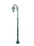 Classic Antique Green Single Downward Lamp Pole Light уличный светильник FOS Lighting 211-7-Down-PO1