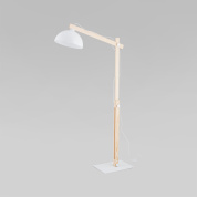 напольный светильник с поворотным плафоном на регулируемой стойке