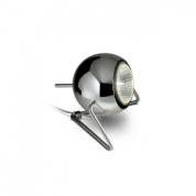 настольный светильник в стиле модерн с хромированной поверхностью