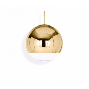 Mirror Ball LED Gold 50cm Tom Dixon, подвесной светильник