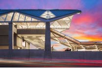 Архитектурное освещение Dulles Metro Rail