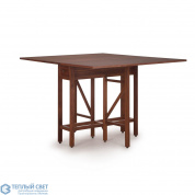 Liam Drop Leaf Table-Walnut Global Views стол