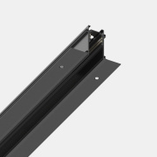встраиваемый алюминиевый профиль черного цвета длиной 2000 мм