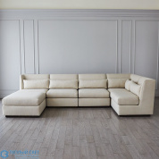 Alder Sectional Ottoman-Muslin Global Views диван