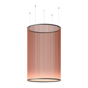 184537/1D_10 Vibia Array подвесной светильник терракотовый с гладким корпусом