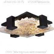 895440-12 Terra 16.75" Square Flush Mount встраиваемый светильник, Fine Art Lamps