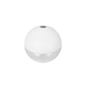 подвесной светильник с шарообразным матовым плафоном из стекла