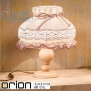Настольная лампа Orion Kitz LA 4K/29 mittel + Schirm 29cm rose
