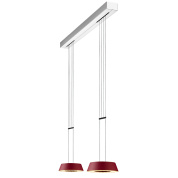 подвесной светильник с черными декоративными элементами