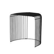 506460050082 CURVA AYTM Кофейный столик из металла в чёрном цвете