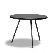 Soround coffee table Black ash O60xH44,50  Woud, кофейный столик