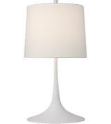 Oscar Visual Comfort настольная лампа гипс белый BBL3180PW-L