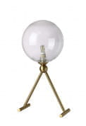 0140/501 ANDRES Crystal lux Настольная лампа 1х7W LED G9 Бронза