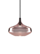 подвесной светильник с плафоном цвета розового золота