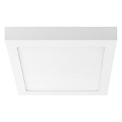 накладной потолочный светильник квадратный белый