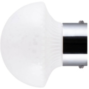 631208 Globen Lighting Fungo 16 Настенный светильник, хром/белый