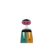 21502703 Wooden Doll Vitra Деревянная фигурка с круглой фиолетовой головой