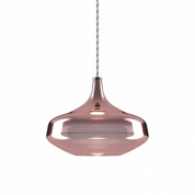 подвесной светильник куполообразной формы из розового золота