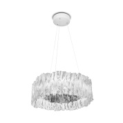 ACRSM00SLV01T27NMTEU SLAMP Accordeon люстра с прозрачными складчатыми элементами серебристая