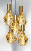 ARTEMIS 5 o26 Davidts lighting Artemis подвесная композиция из пяти декоративных ламп на круглом потолочном основании